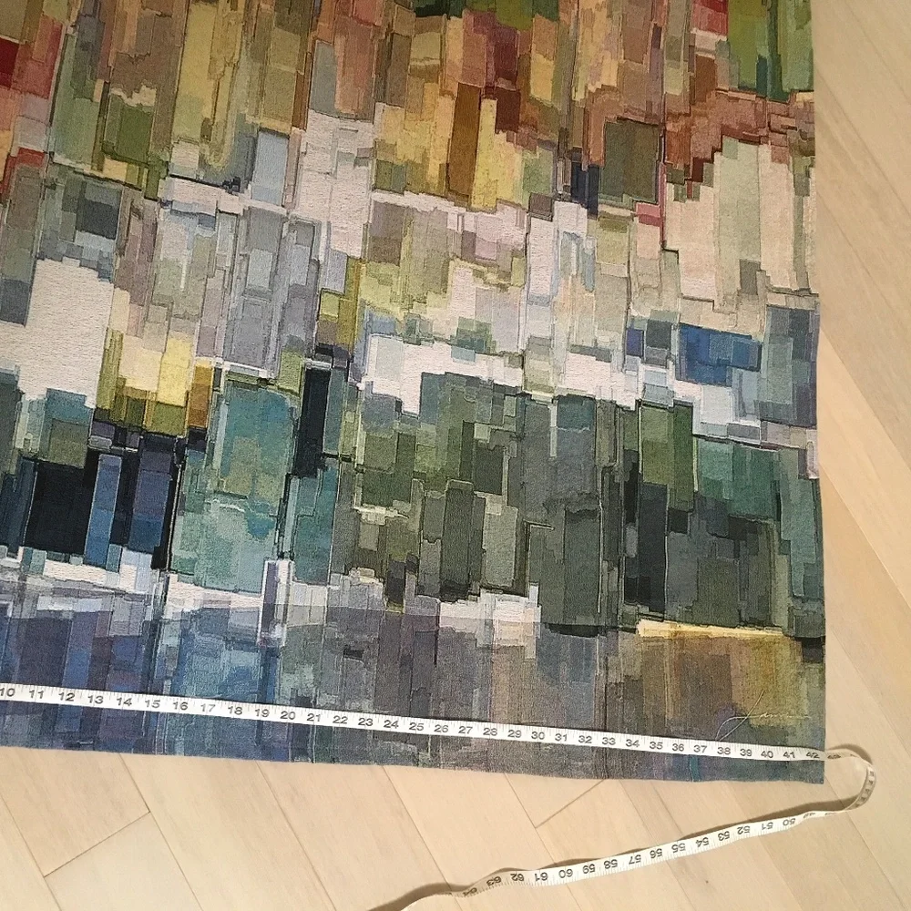 NWOT GLACIER BAY III Contemporary Tapestry Wall Hanging